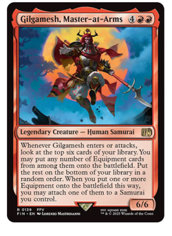 Gilgamesh, Master-at-Arms Final Fantasy MTG - Image 1