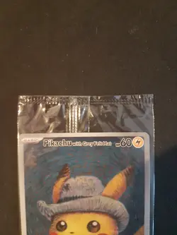 Carte Pokemon Van Gogh Museum: Pikachu with Grey Felt Hat Promo, neuve et Scelle 820650856891 - Image 4