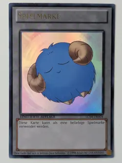Goat Spielamarke Blau LC04-DE004 Ultra Rare DE NM YUGIOH - Image 1
