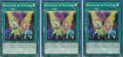 Yu-Gi-Oh! 3x Rotation de Plateau MACR-FR064 MP18-FR019 1ere Ed. EXCELLENT ETAT ! - Image 1