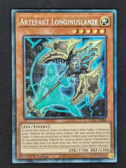 Artefakt Longinuslanze RA01-DE006 Collectors Rare Deutsch NM YUGIOH - Image 1