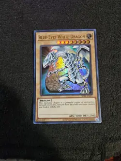Yugioh! Blue-Eyes White Dragon - Unlimited ed Ultra Rare - SDBE-EN001 - Image 1