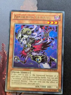 Yu-Gi-Oh! Archfiend Heiress Judgment of the Light JOTL-EN029 VLP - Image 1