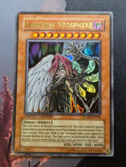 Darkness Neosphere JUMP-EN036 Shonen Limited Edition Promo Ultra Rare YuGiOh VLP - Image 1