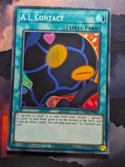A.I. Contact - Super Rare ETCO-EN056 1st Edition YUGIOH - Image 1