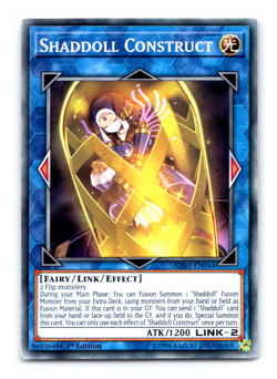 Shaddoll Construct - SDSH-EN044 - Common - 1st Edition - Yugioh - Image 1