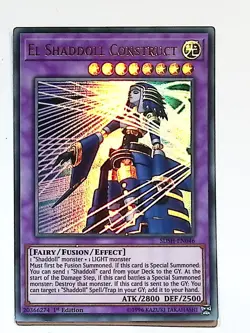 El Shaddoll Construct - SDSH-EN046 - Ultra Rare - 1st Edition Yugioh - Image 1