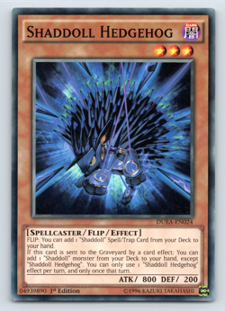Shaddoll Hedgehog - DUEA-EN024 - Common - 1st Edition Yugioh - Image 1
