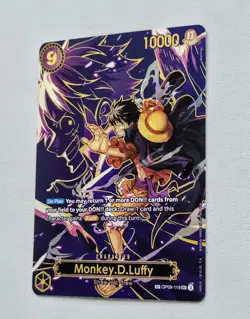 One Piece (OP-13) Carrying On His Will Monkey.D.Luffy SP OP09-119 - Image 4