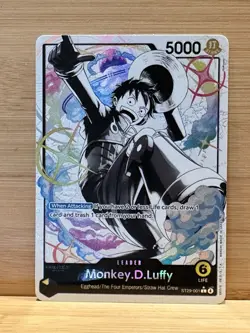 Monkey.D.Luffy (Parallel) ST29-001 Starter Deck 29: Egghead Foil - Image 1