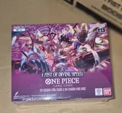 One Piece TCG: A Fist of Divine Speed Booster Box (OP-11) Factory Sealed - Image 1