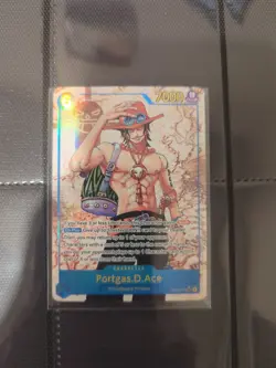OP13-119( Carrying On His Will) Portgas D Ace SEC (One Piece TCG) ENGLISH - Image 1