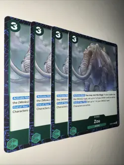 OP08-039 Zou X4 Playset Rare English One Piece TCG Card Game CCG - Image 2