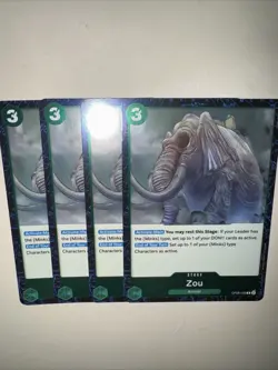 OP08-039 Zou X4 Playset Rare English One Piece TCG Card Game CCG - Image 5