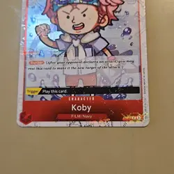 One Piece Jolly Roger Holo Film Red Koby P-014/241 Promotion Cards NM TCG CCG - Image 4