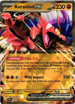 Koraidon ex Promo SV: Scarlet & Violet Promo Cards 029 NM - Image 1