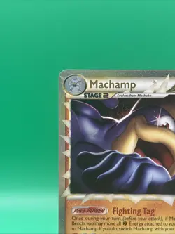 Machamp Prime 95/102 Ultra Rare Holo HGSS Triumphant Pokemon Card - LP - Image 2