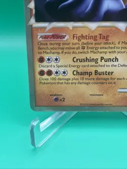 Machamp Prime 95/102 Ultra Rare Holo HGSS Triumphant Pokemon Card - LP - Image 5