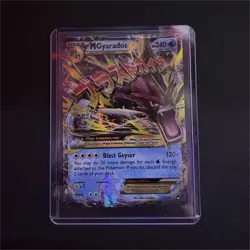 Pokemon Mega Gyarados EX 27/122 Breakpoint Ultra Rare Full Art Holo Mega Card - Image 1