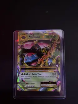 Pokemon M Venusaur EX 2/146 XY Ultra Rare Full Art Holo Mega Card - Image 1