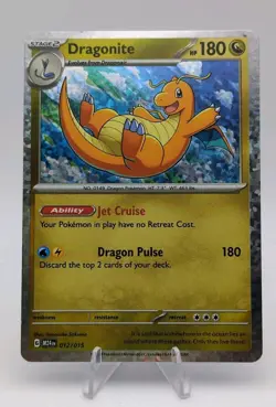 Dragonite 012/015 2024 McDonald's Promo Holo Pokemon TCG Card - Image 1