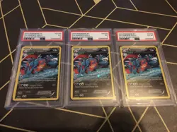 Salamence XY59 PSA 7 PSA 6 PSA 5 Sequential Certs 3 Pokemon Cards - Image 1