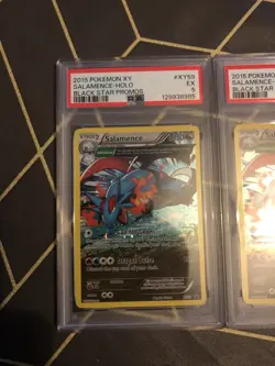 Salamence XY59 PSA 7 PSA 6 PSA 5 Sequential Certs 3 Pokemon Cards - Image 3