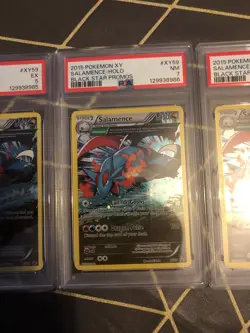 Salamence XY59 PSA 7 PSA 6 PSA 5 Sequential Certs 3 Pokemon Cards - Image 4