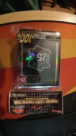 Lot 2 Black & Red Yu-Gi-Oh 25th Anniv. Quarter Century Card Sleeves 100 JPN - Image 3