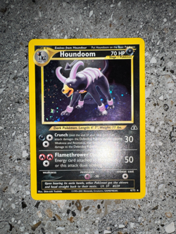 Pokemon TCG Cards Houndoom 4/75 Neo Discovery Holo Rare LP - Image 4