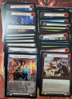 Outsiders NINJA COMMON PLAYSETS (90+ Cards!) OUT Flesh and Blood MINT FAB Bulk - Image 2