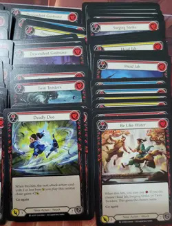 Outsiders NINJA COMMON PLAYSETS (90+ Cards!) OUT Flesh and Blood MINT FAB Bulk - Image 3