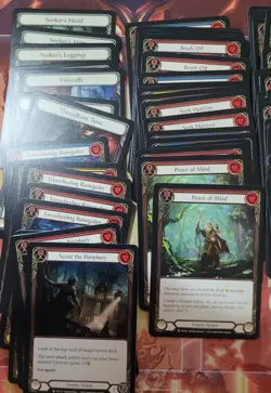 Outsiders GENERIC COMMON PLAYSETS (100+ Cards!) OUT Flesh & Blood MINT FAB Bulk - Image 2