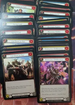 Outsiders GENERIC COMMON PLAYSETS (100+ Cards!) OUT Flesh & Blood MINT FAB Bulk - Image 3