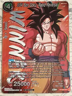 SS4 Son Goku, Rapid Reversal WINNER Foil Promo P-625 PR Dragon Ball Super Card - Image 4