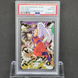 PSA 10 Japanese Dragon Ball Super Divers Card Son Goku Full Art Rare SDVP-020 - Image 1