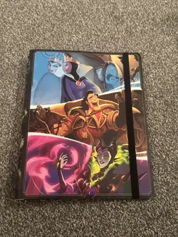 Lorcana Villians Disney Card Folder Binder - Image 1