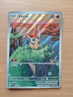 Pokemon Trading Card Game TCG Black Star Promo Victini Jumbo Card SVP 208 - Image 1