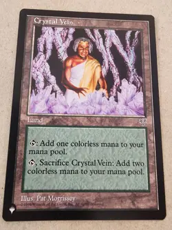 Crystal Vein - The List Reprints Regular - Mtg - Image 1