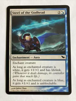 Steel of the Godhead Shadowmoor MTG LP - Image 1
