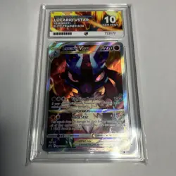 Pokemon TCG - Lucario VSTAR - SWSH291 - Black Star Promo 2023 - ACE 10 - Image 1