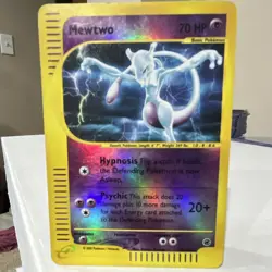 Pokemon Mewtwo Expedition Base Set Reverse Holo Rare 056/165 70 HP English 2002 - Image 1