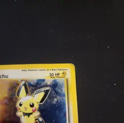 2000 Pokemon Neo Genesis Pichu Holo #12/111 - Image 4