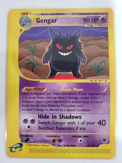 Gengar 048/165 Expedition Base Set Regular NM Pokemon TCG - Image 1