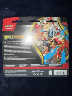 Pokemon Mega Evolution - Golduck 3-Pack Booster Blister Factory Sealed - Image 2
