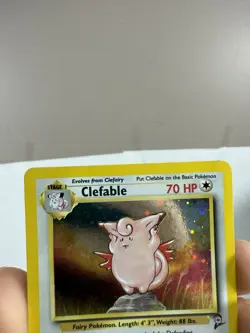 Pokemon Clefable Base Set 2 5/130 Unlimited Holo Rare - Image 3