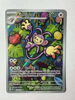 Ambipom Pokemon TCG Phantasmal Flames 107/094 IR NM/M English - Image 1