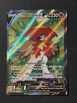 2022 Pokemon SWSH Astral Radiance 173/189 Hisuian Decidueye V - Image 1