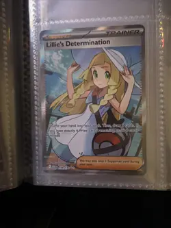 2025 Pokemon Mega Evolution Lillie's Determination Ultra Rare #169/132 - Image 1