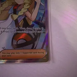 2025 Pokemon Mega Evolution Lillie's Determination Ultra Rare #169/132 - Image 3